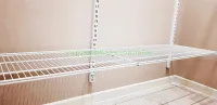 Светлая гардеробная из кладовой