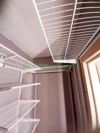 Гардеробная система из кладовой