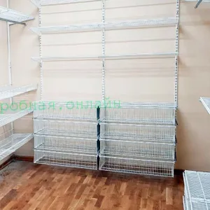 Гардеробная в детском саду