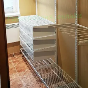 Аккуратная гардеробная система